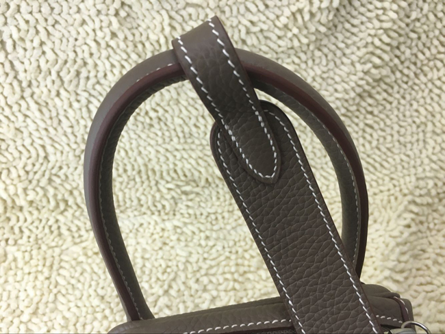 エルメス リンディ30 エトゥープ トリヨン シルバー金具