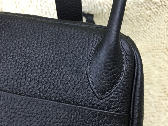 エルメス リンディ30 ブラック トリヨン シルバー金具