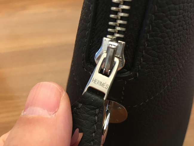 エルメス ボリード31 ブラック トリヨン シルバー金具