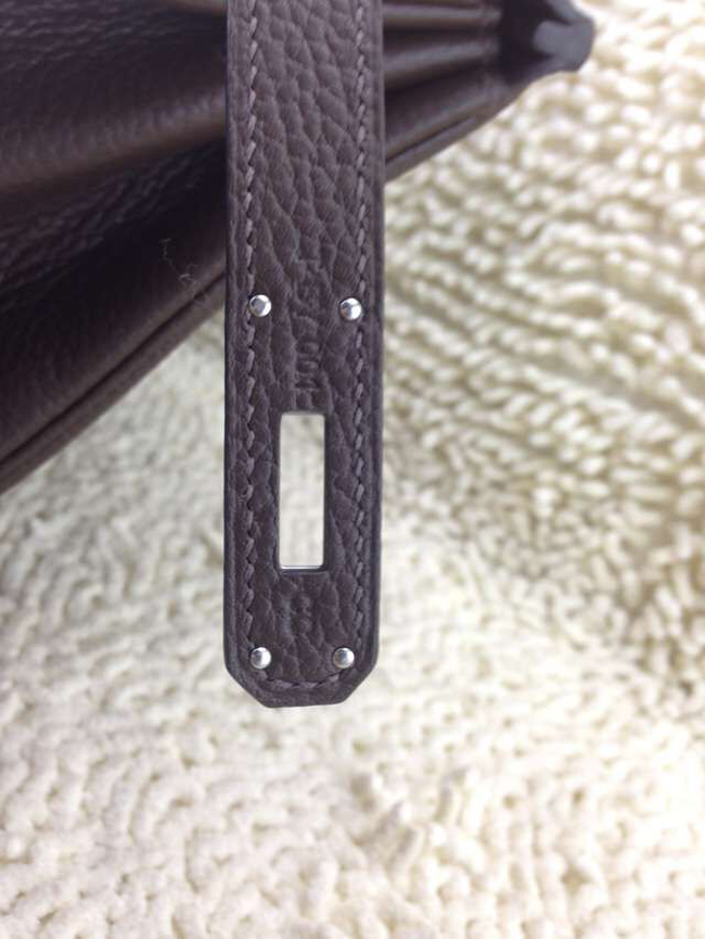 エルメス バーキン30 カフェ トゴ シルバー金具