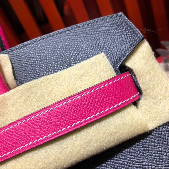 エルメス バーキン30 ブラック/ローズティリアン ゴールド金具
