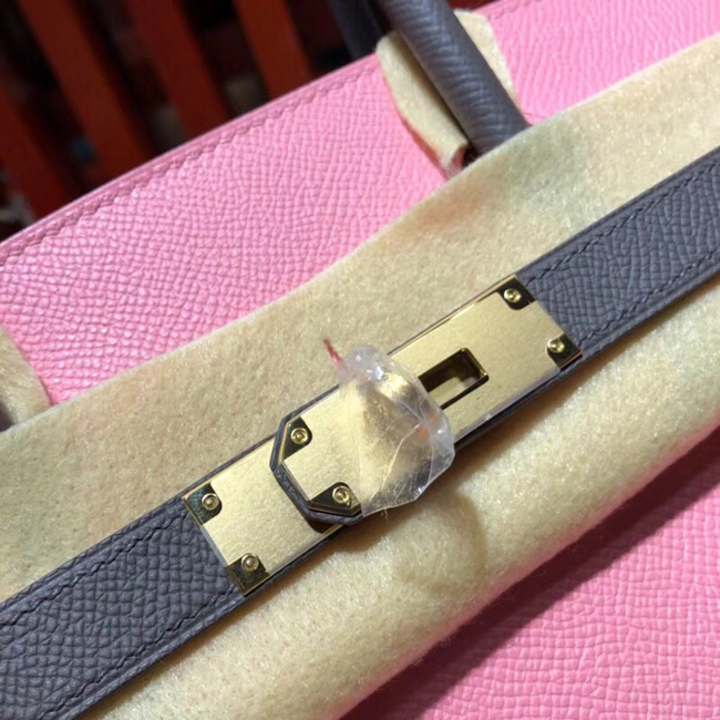 エルメス バーキン30 ピンク/エタン ゴールド金具
