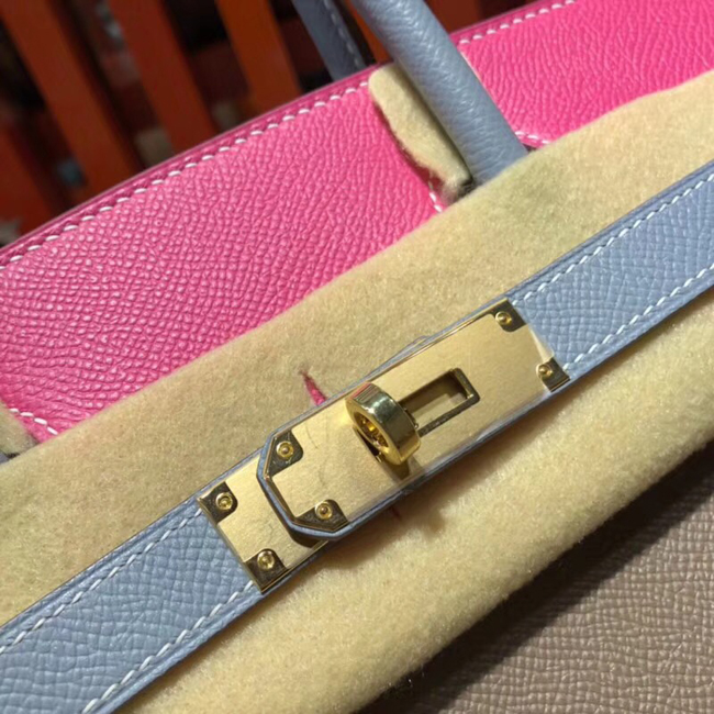エルメス バーキン30 エトゥープ/ローズティリアン ゴールド金具