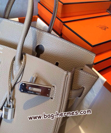 エルメス バーキン30 トゥルティ―ルグレー トゴ シルバー金具