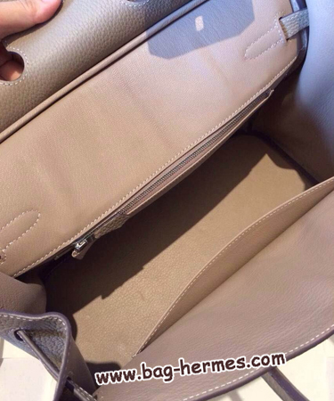 エルメス バーキン30 トゥルティ―ルグレー トゴ シルバー金具