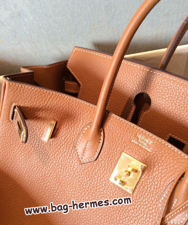 エルメス バーキン35 ゴールド トゴ ゴールド金具