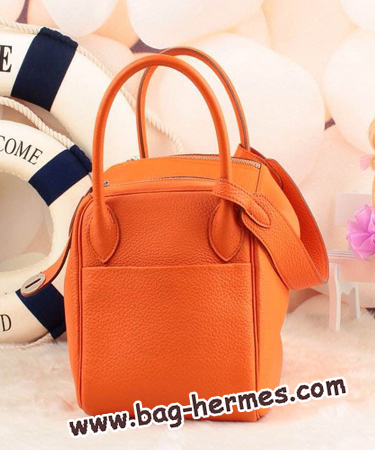 エルメス リンディ30 オレンジ トリヨンクレマンス シルバー金具