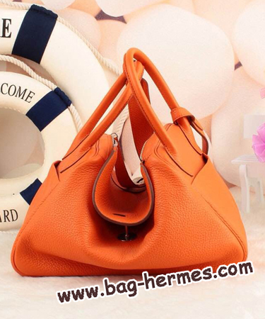 エルメス リンディ30 オレンジ トリヨンクレマンス シルバー金具
