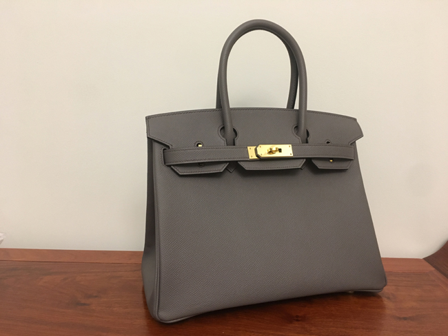 エルメス バーキン30 グラファイト エプソン ゴールド金具