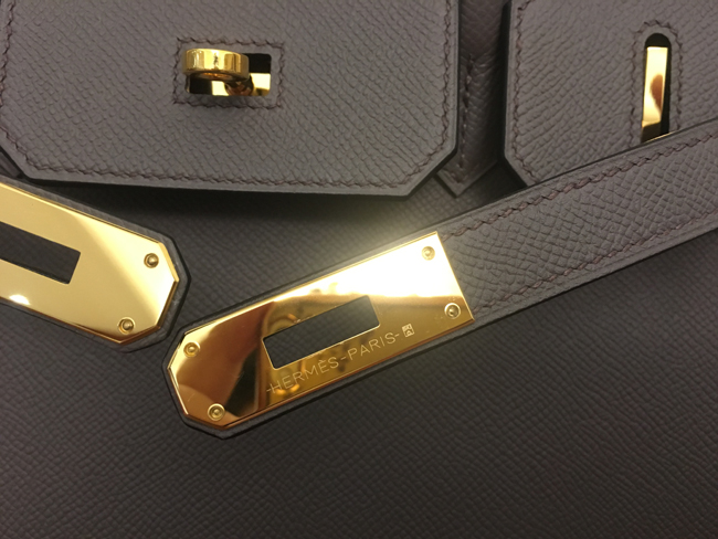 エルメス バーキン30 グラファイト エプソン ゴールド金具