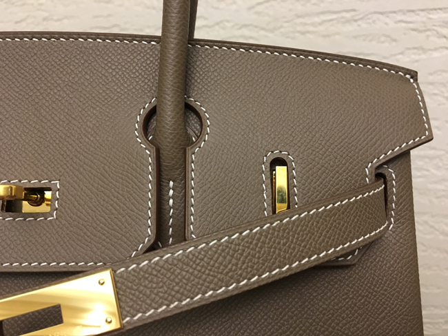 エルメス バーキン30 エトゥープ エプソン ゴールド金具