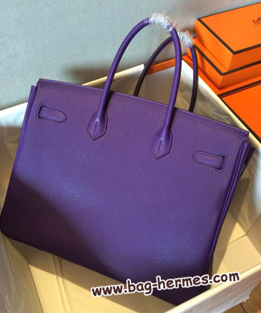 エルメス バーキン30 アイリス トゴ ゴールド金具