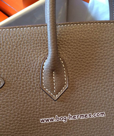 エルメス バーキン25 エトープ トリヨンクレマンス ゴールド金具