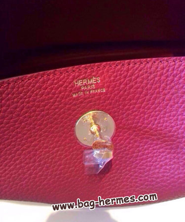 エルメス リンディ30 ルージュアッシュ トリヨン シルバー金具