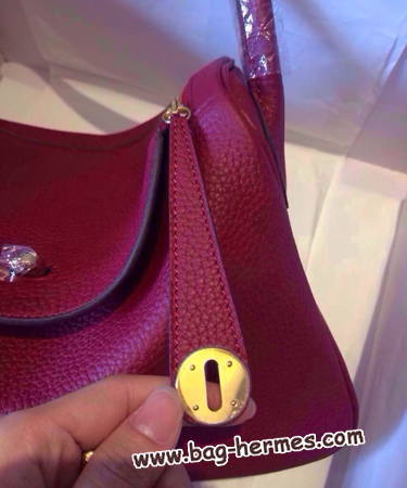 エルメス リンディ30 ルージュアッシュ トリヨン シルバー金具