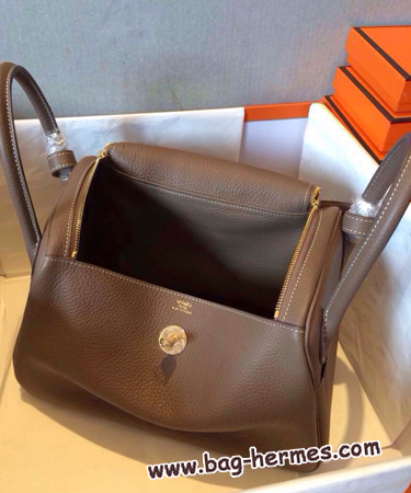 エルメス リンディ30 エトープ トリヨン シルバー金具