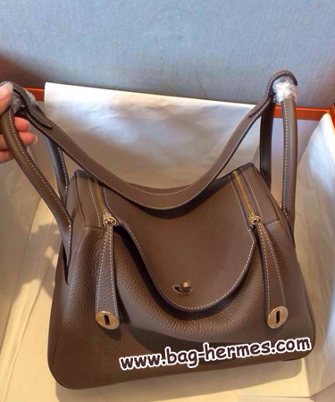 エルメス リンディ30 エトープ トリヨン シルバー金具