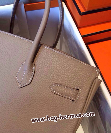 エルメス バーキン30 トゥルティ―ルグレー トゴ ゴールド金具
