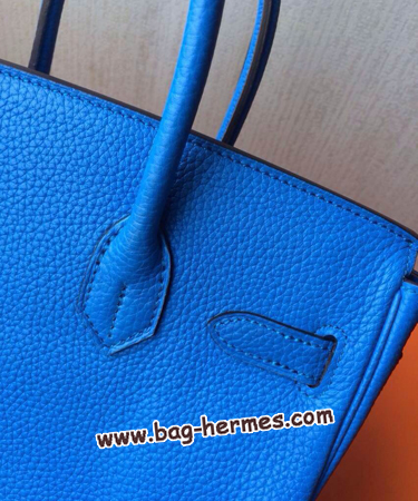 エルメス バーキン30 ミコノス トゴ ゴールド金具