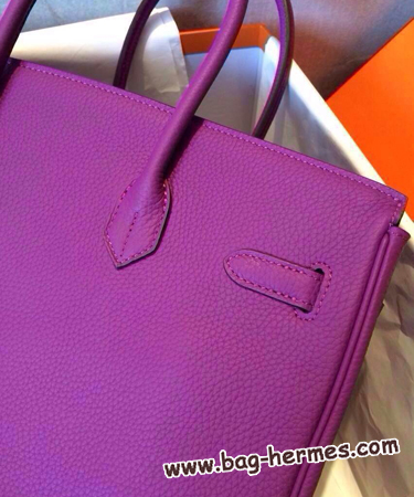 エルメス バーキン30 アネモネ トゴ ゴールド金具