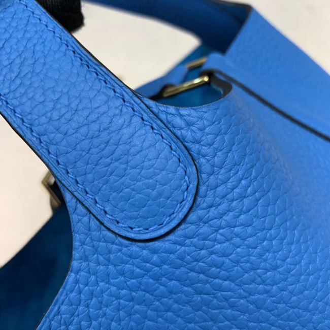 エルメス ピコタンロックPM ブルーゼリージュ トリヨンモーリス ゴールド金具