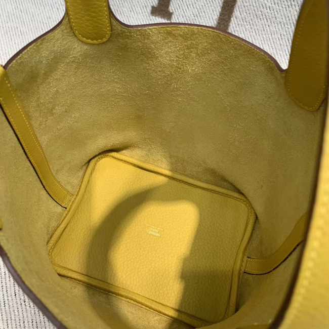 エルメス ピコタンロックPM ジョーヌナプル トリヨンモーリス ゴールド金具