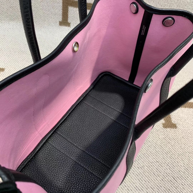 エルメス ガーデンパーティTPM ピンク トワルオフィシエ/フィヨルド シルバー金具