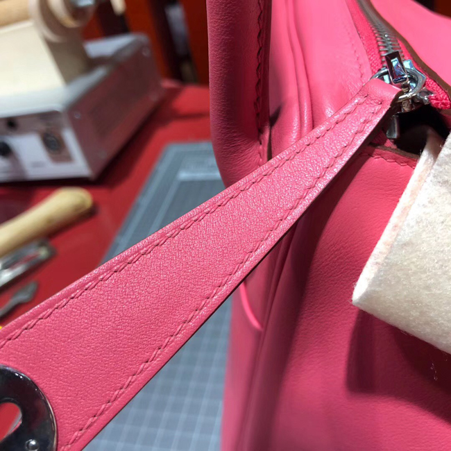エルメス リンディ30 ローズアザレ スイフト シルバー金具