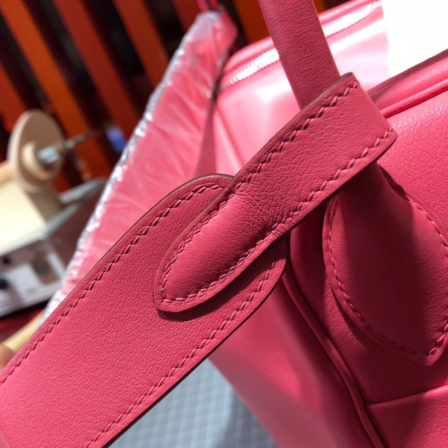 エルメス リンディ30 ローズアザレ スイフト シルバー金具