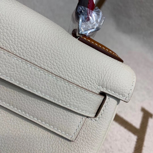 エルメス ケリー28 クレ トゴ シルバー金具