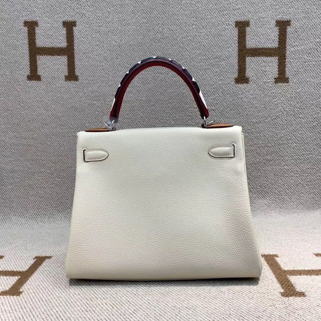 エルメス ケリー28 クレ トゴ シルバー金具