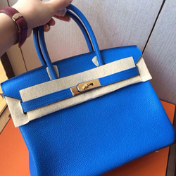 エルメス バーキン30 ミコノス トゴ ゴールド金具