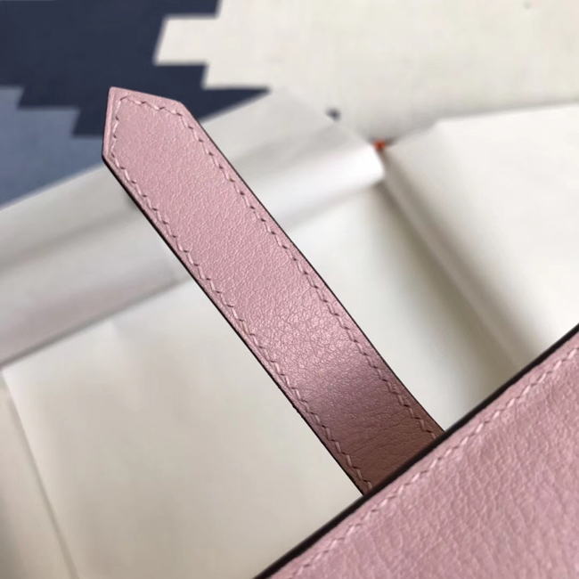 エルメス ベアンカードケース ピンク シェブルミゾル シルバー金具