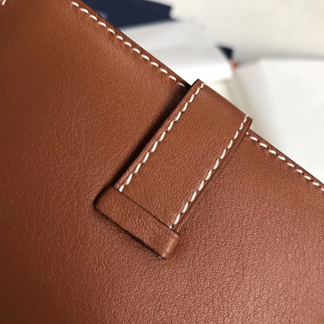 エルメス ベアンカードケース ゴールド シェブルミゾル シルバー金具