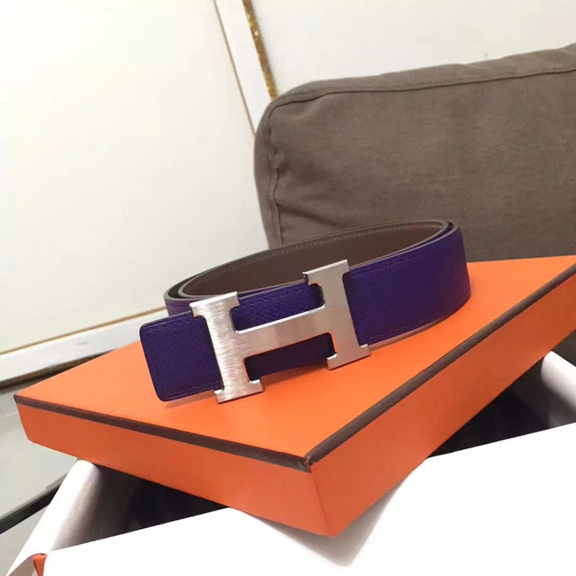 エルメス コンスタンス Hベルト パープル エプソン