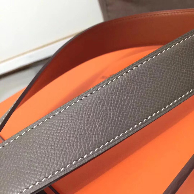 エルメス コンスタンス Hベルト エトゥープ エプソン