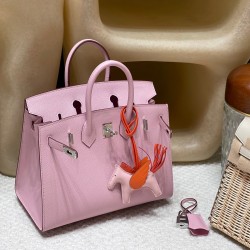Birkin Sellierエルメスバーキン 25 外縫い  ヴォーエプソン Epsom Mauve Sylvestre   モーヴシルベストル Silver Hardware 金具  全手縫い