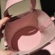 【新作】豚鼻モチーフ バスケットバッグ In the loop｜3Q ローズサクラ 柔らかなピンクバッグ