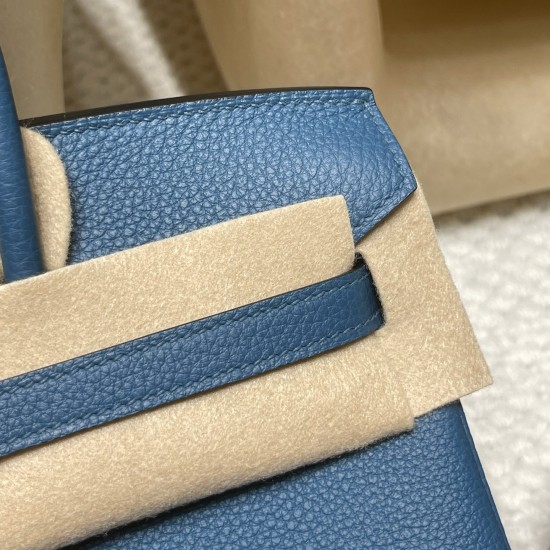 【ドリームバッグ】エルメス バーキン 25 トゴ革 1P コルヴェール ゴールド金具｜理想的なサイズと鮮やかな水色 ハイクラスなエレガンスを体現