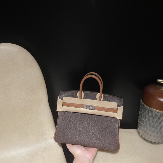 【全新入荷】エルメス バーキン 25 トーゴ革 46 エベーヌ ×37 ゴールド シルバー金具|濃密なブラウンとゴールドのコントラスト ハイクラスな秋冬バッグ 【全新入荷】エルメス バーキン 25 トーゴ革 46 エベーヌ ×37 ゴールド シルバー金具|濃密なブラウンとゴールドのコントラスト ハイクラスな秋冬バッグ