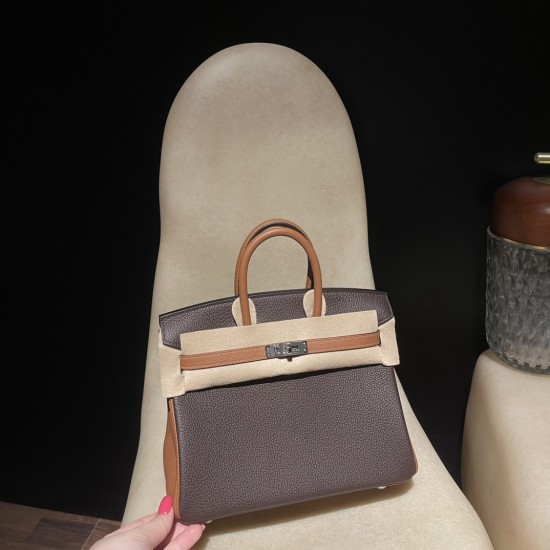 【全新入荷】エルメス バーキン 25 トーゴ革 46 エベーヌ ×37 ゴールド シルバー金具|濃密なブラウンとゴールドのコントラスト ハイクラスな秋冬バッグ 【全新入荷】エルメス バーキン 25 トーゴ革 46 エベーヌ ×37 ゴールド シルバー金具|濃密なブラウンとゴールドのコントラスト ハイクラスな秋冬バッグ