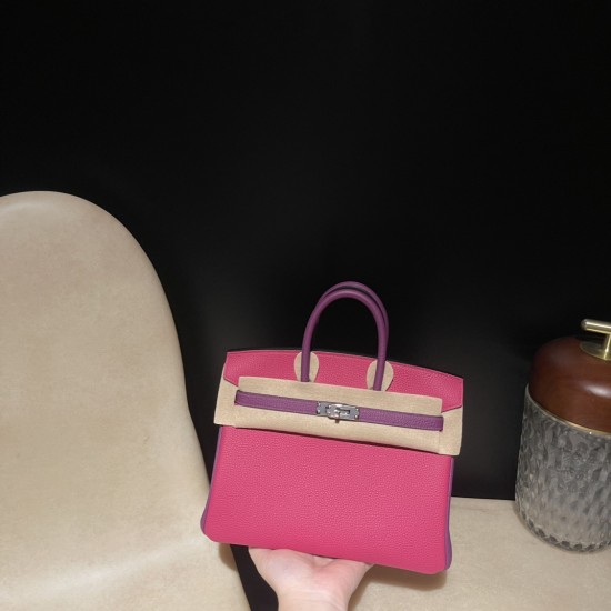 【全新入荷】エルメス バーキン 25 トゴ革 5J フューシャピンク ×P9 アネモネ シルバー金具|大胆なピンクトーンマッチング エディトリアル的な存在感 【全新入荷】エルメス バーキン 25 トゴ革 5J フューシャピンク ×P9 アネモネ シルバー金具|大胆なピンクトーンマッチング エディトリアル的な存在感