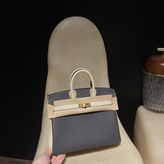 【全新入荷】エルメス バーキン 25 トゴ革 88 グラファイト ×10 クレ ゴールド金具|濃密なグレーと柔らかなベージュのコントラスト ゴールドの輝きで洗練されたデザイン 【全新入荷】エルメス バーキン 25 トゴ革 88 グラファイト ×10 クレ ゴールド金具|濃密なグレーと柔らかなベージュのコントラスト ゴールドの輝きで洗練されたデザイン
