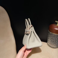 【バーキン トゴ革】80 パールグレー（Gris Perle）｜ハイクラスでユニバーサルな灰白色調の逸品