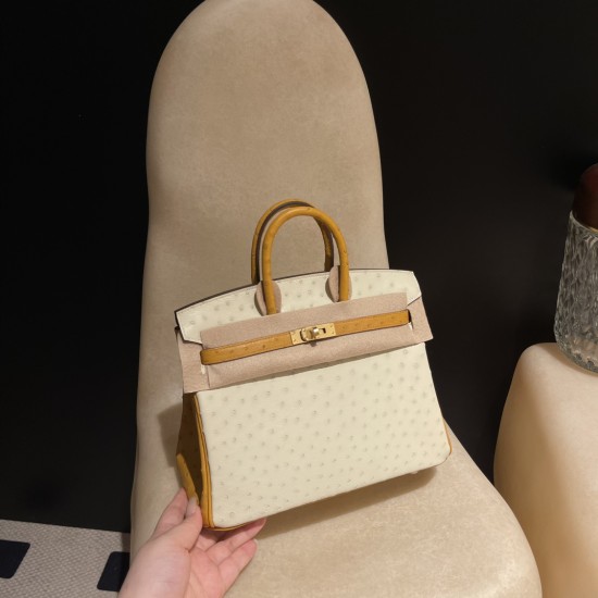 3C /Parchemin パルシュマン & 22 /Saffron サフラン珍しいカラーブロック 25cm Birkin|柔らかい素材・平滑表面・優れた通気性・高い耐磨耗性!エルメスバーキンオーストリッチ 25センチ ゴールド金具 3C /Parchemin パルシュマン & 22 /Saffron サフラン珍しいカラーブロック 25cm Birkin|柔らかい素材・平滑表面・優れた通気性・高い耐磨耗性!エルメスバーキンオーストリッチ 25センチ ゴールド金具