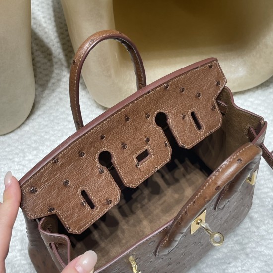 6C/Cuivre キュイーブル ゴールド金具 エルメスバーキンオーストリッチ 25センチ 高級 カスタムメイド 25 birkin 南アフリカ KK オーストリッチ 6C/Cuivre キュイーブル ゴールド金具 エルメスバーキンオーストリッチ 25センチ 高級 カスタムメイド 25 birkin 南アフリカ KK オーストリッチ