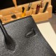 エルメスバーキン 25 外縫い 89 Black (Noir)ブラック全手縫いbirkin25-w013