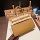 エルメスバーキン 25 外縫い ブロンズドレBronze color Madame calfskin 全手縫いbirkin25-w016