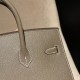 エルメスバーキン 25 外縫い18/Étoupe Grey (Étoupe)  エトゥープ全手縫いbirkin25-w034