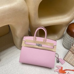 【激レアカラー】バーキン 25cm 外縫い Birkin 25cm Sellier 外縫いEpsom X9 / モーヴシルベストル  シルバー金具 全手縫い 未使用保存品 ヴォーエプソン Epsom